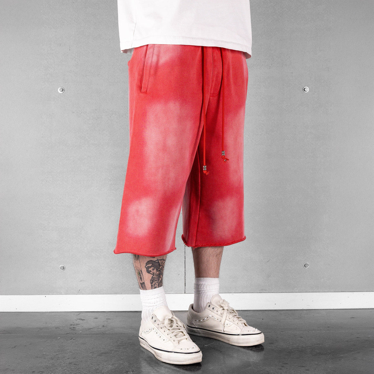 Commons Sweatshort Vintage Red