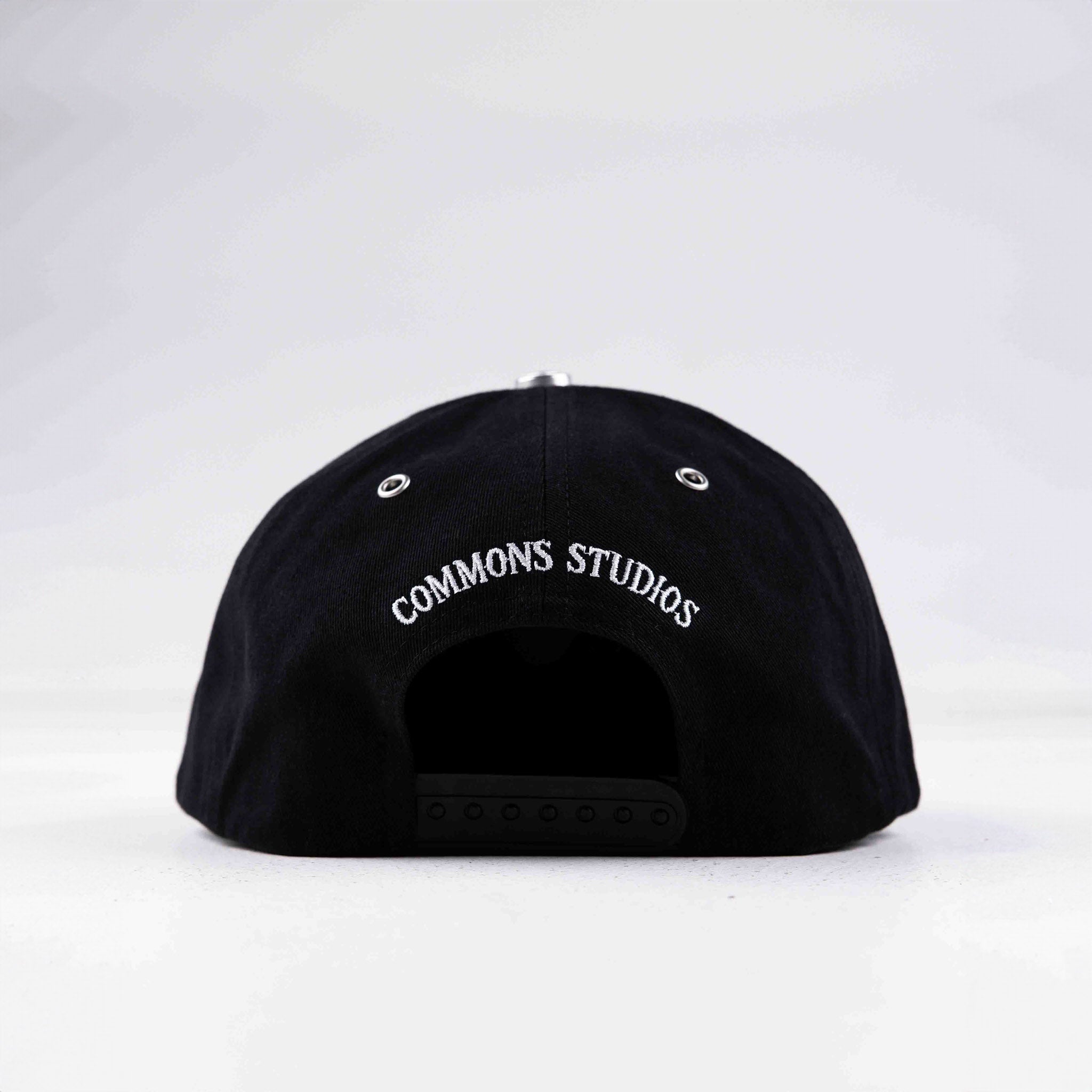 Commons Celestial 5 Panel Uniform Black Hat