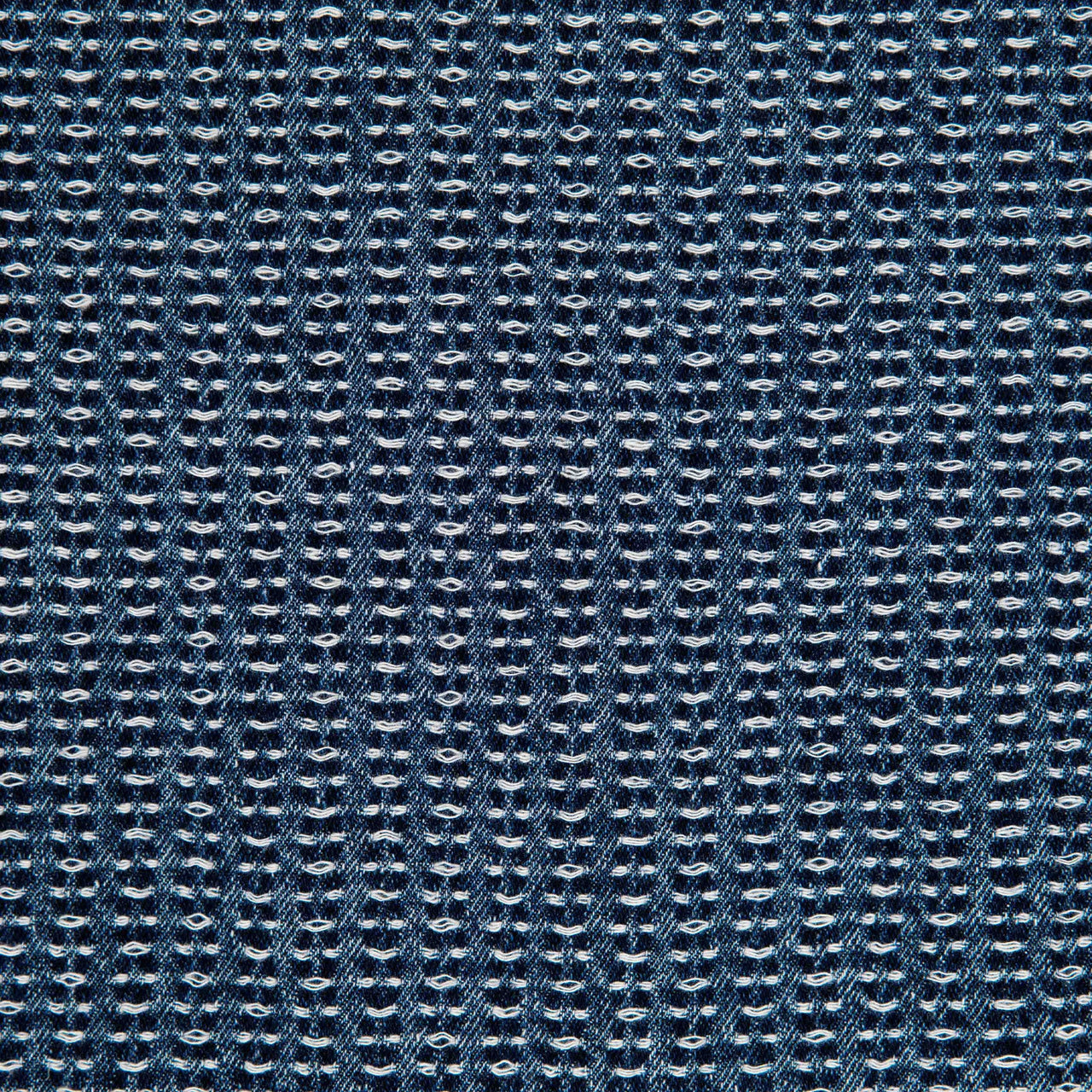 Commons Threaded Denim Jacket Blue