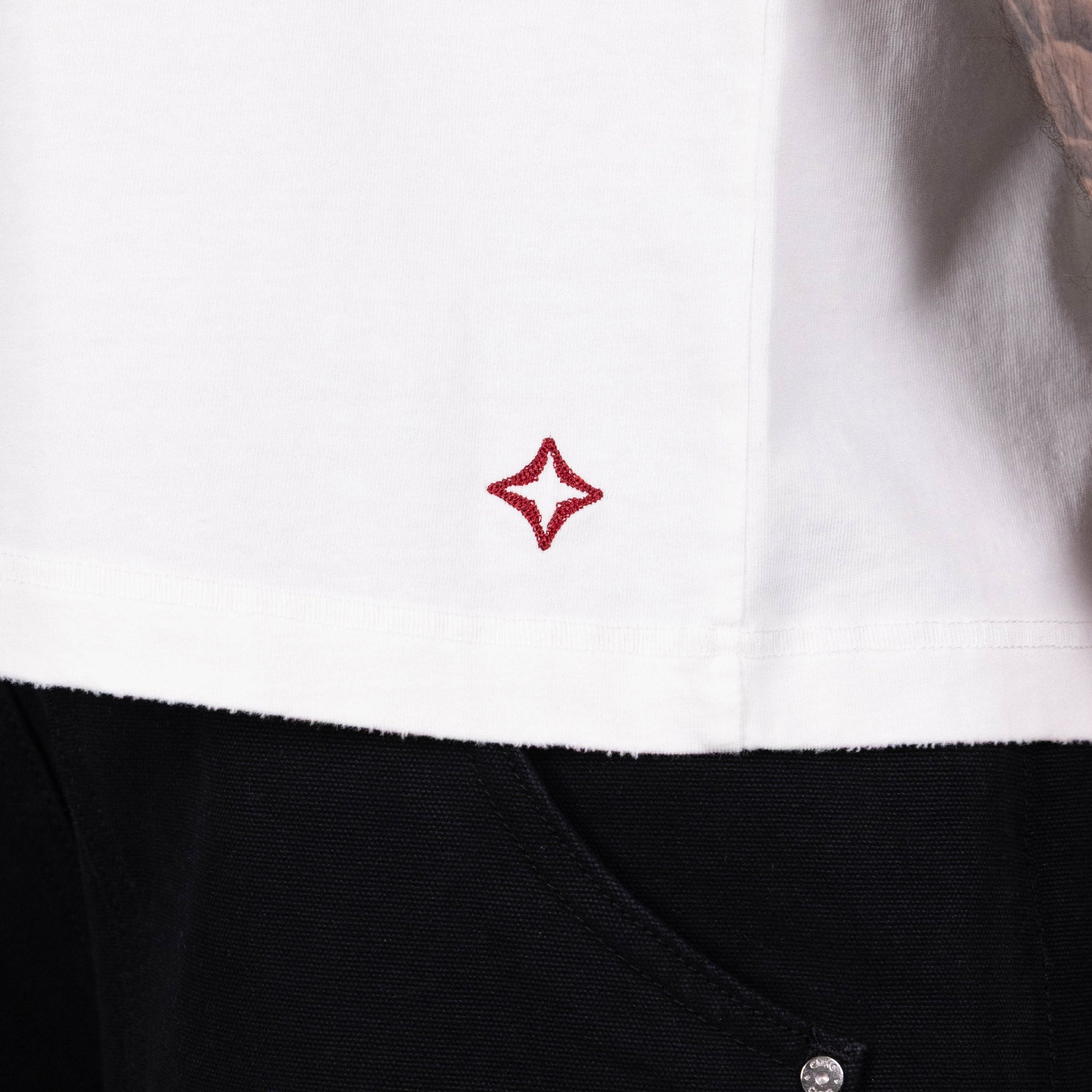 Commons No Mercy Pup Tee White