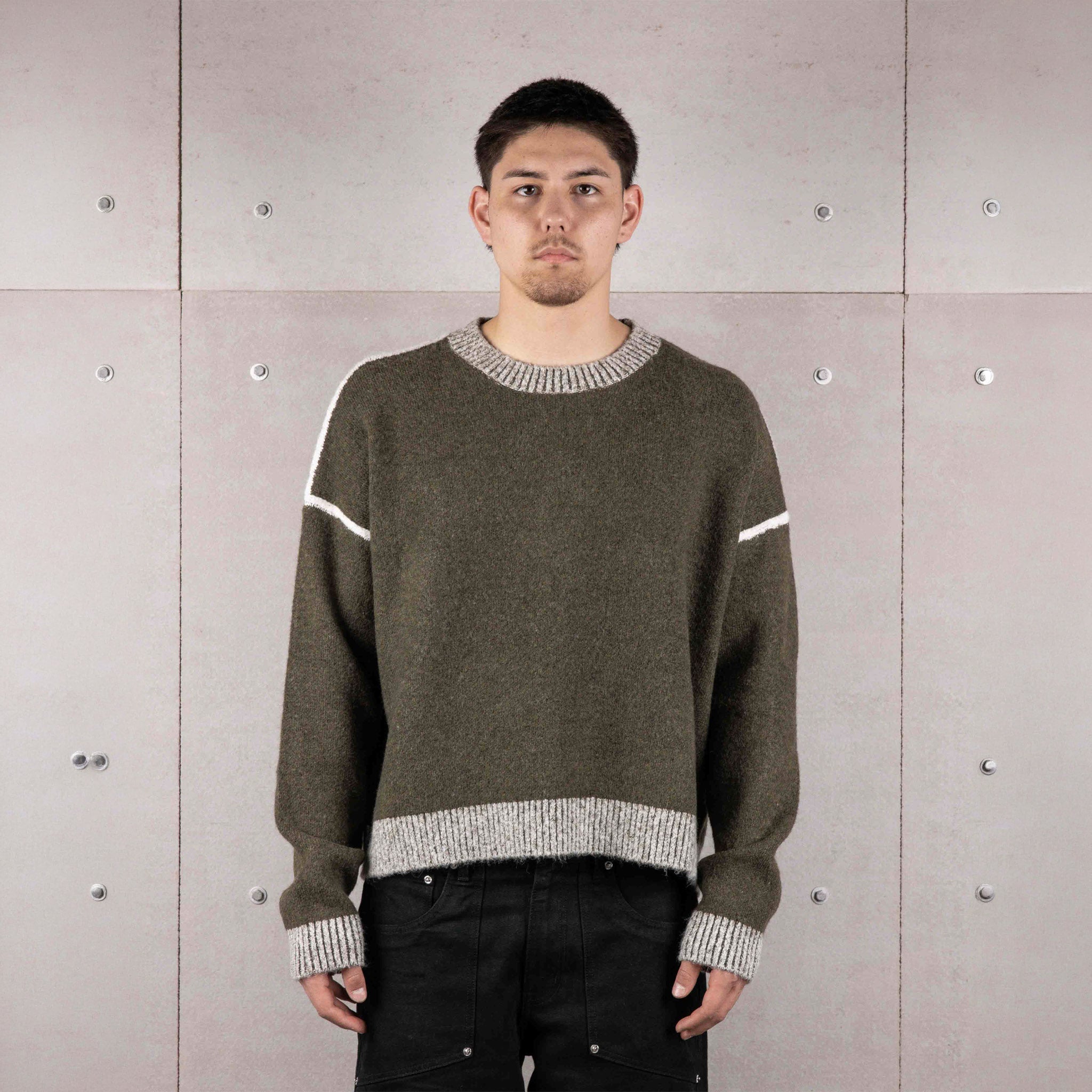 Commons Pullover Knit Forrest Green