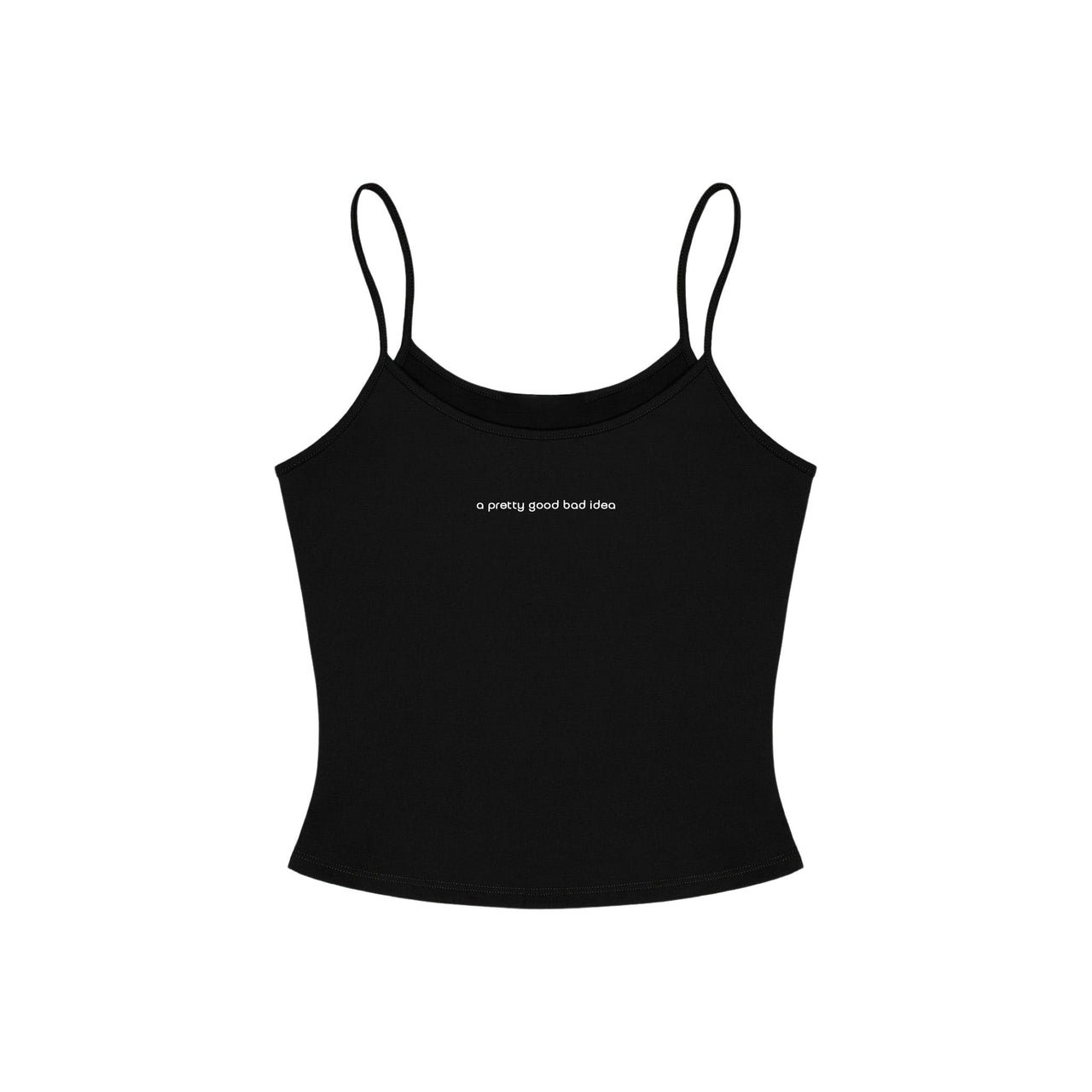 Compliments Pretty Good Bad Idea Women's Tank Black