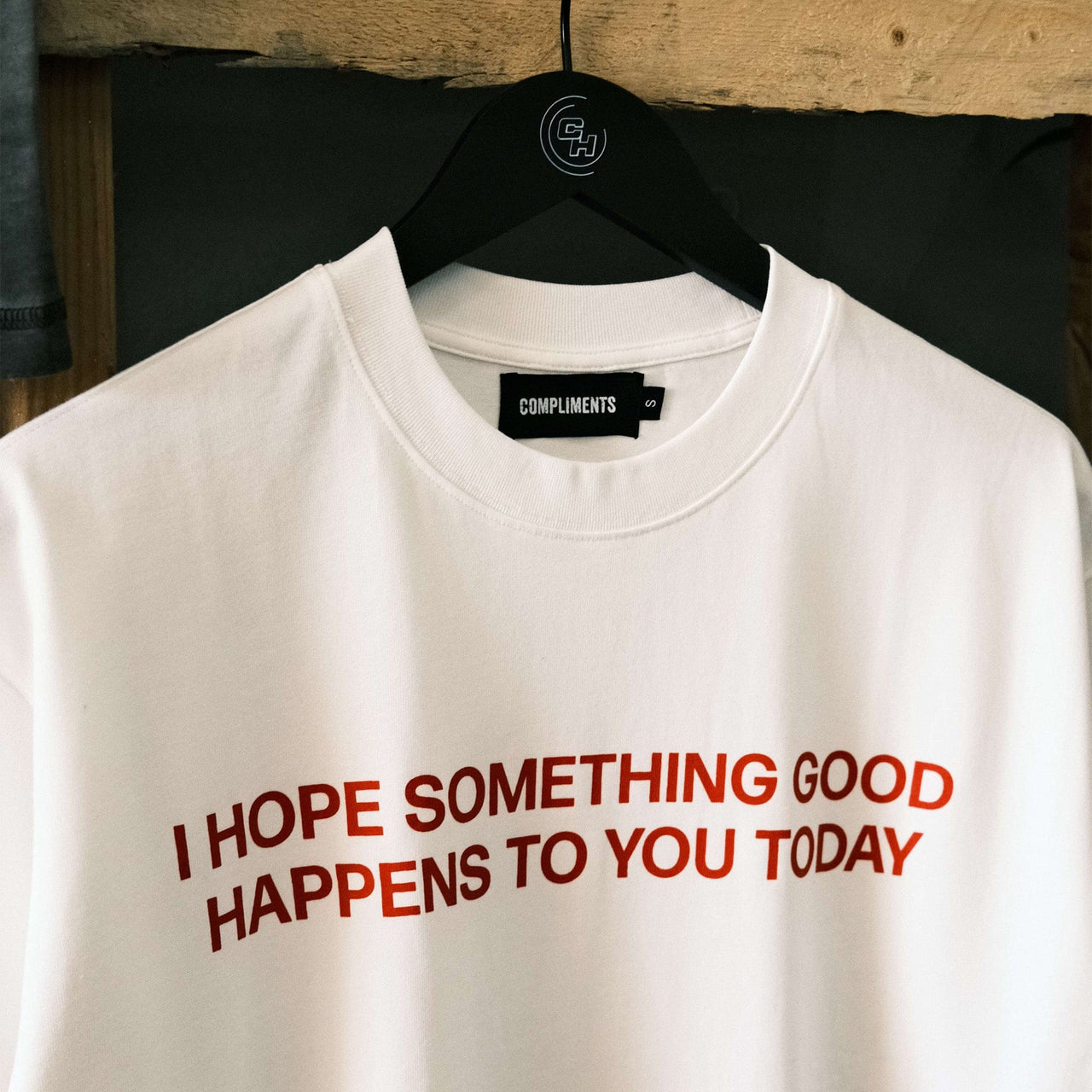 Compliments Good Today White Vintage Shirt