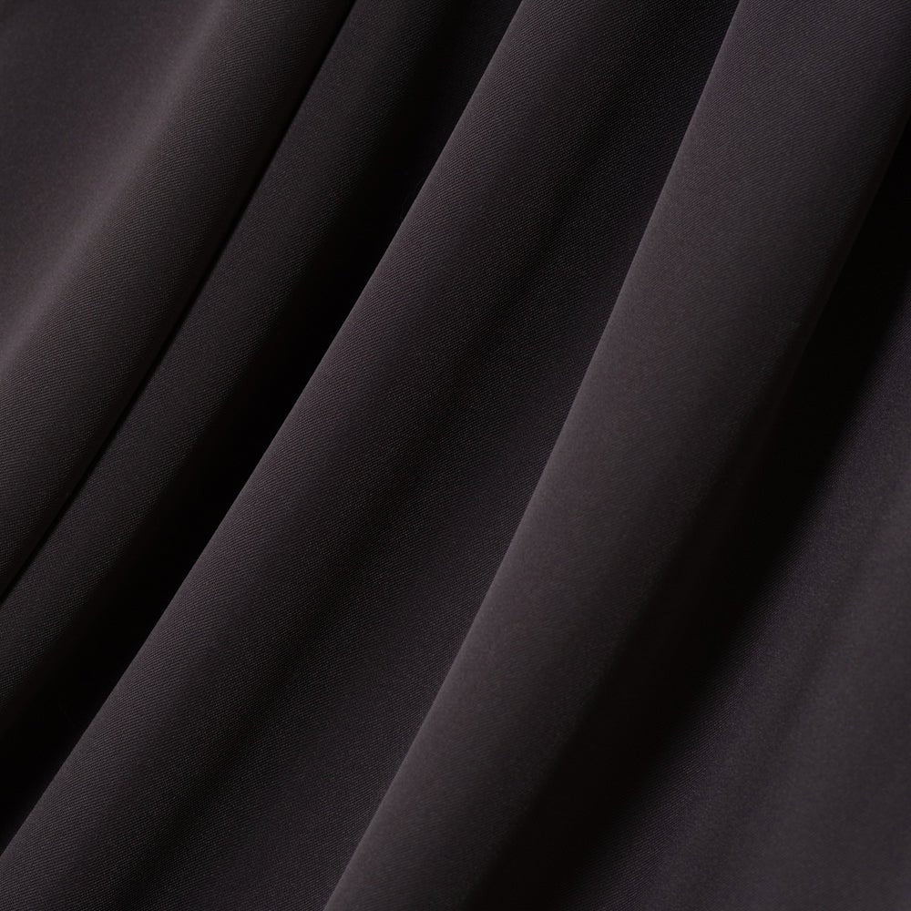 Contrast Panel  Abaya with Drawstring Detail & Balloon Sleeves(MA421)