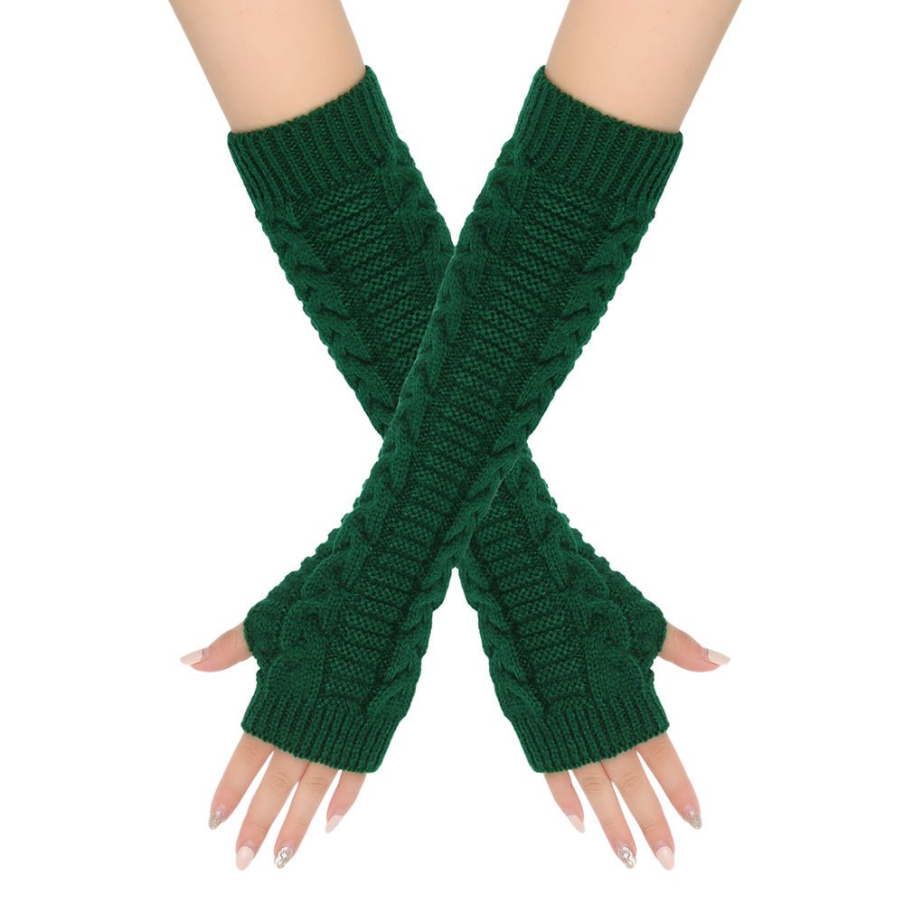 ‌Cozy Warm Cable-Knit Arm Sleeve Covers (MAC310)