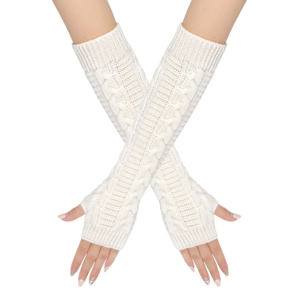 ‌Cozy Warm Cable-Knit Arm Sleeve Covers (MAC310)
