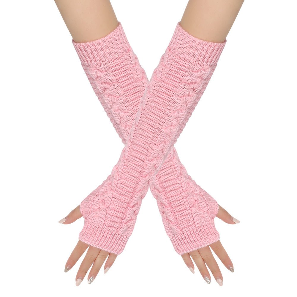 ‌Cozy Warm Cable-Knit Arm Sleeve Covers (MAC310)