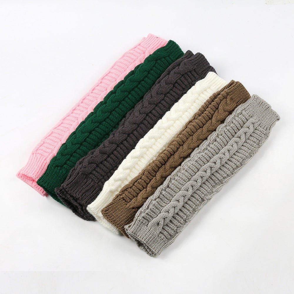 ‌Cozy Warm Cable-Knit Arm Sleeve Covers (MAC310)