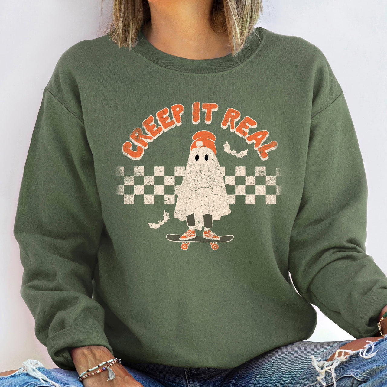 Creep It Real Halloween Sweatshirt
