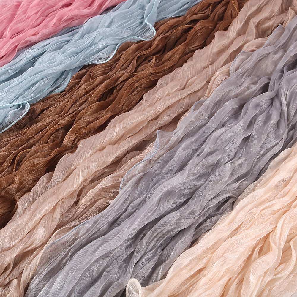 Crinkle Shimmer Hijab(MH228)