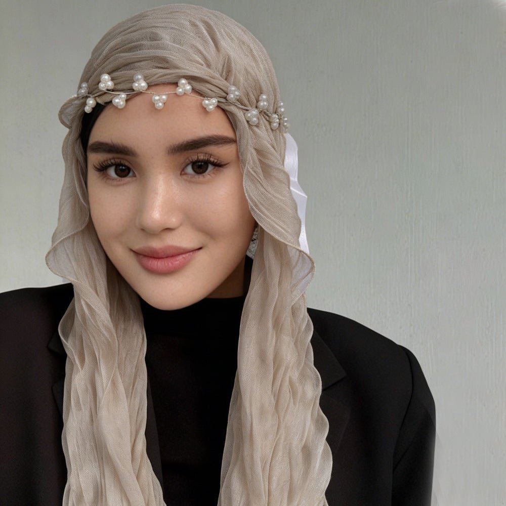Crinkle Shimmer Hijab(MH228)