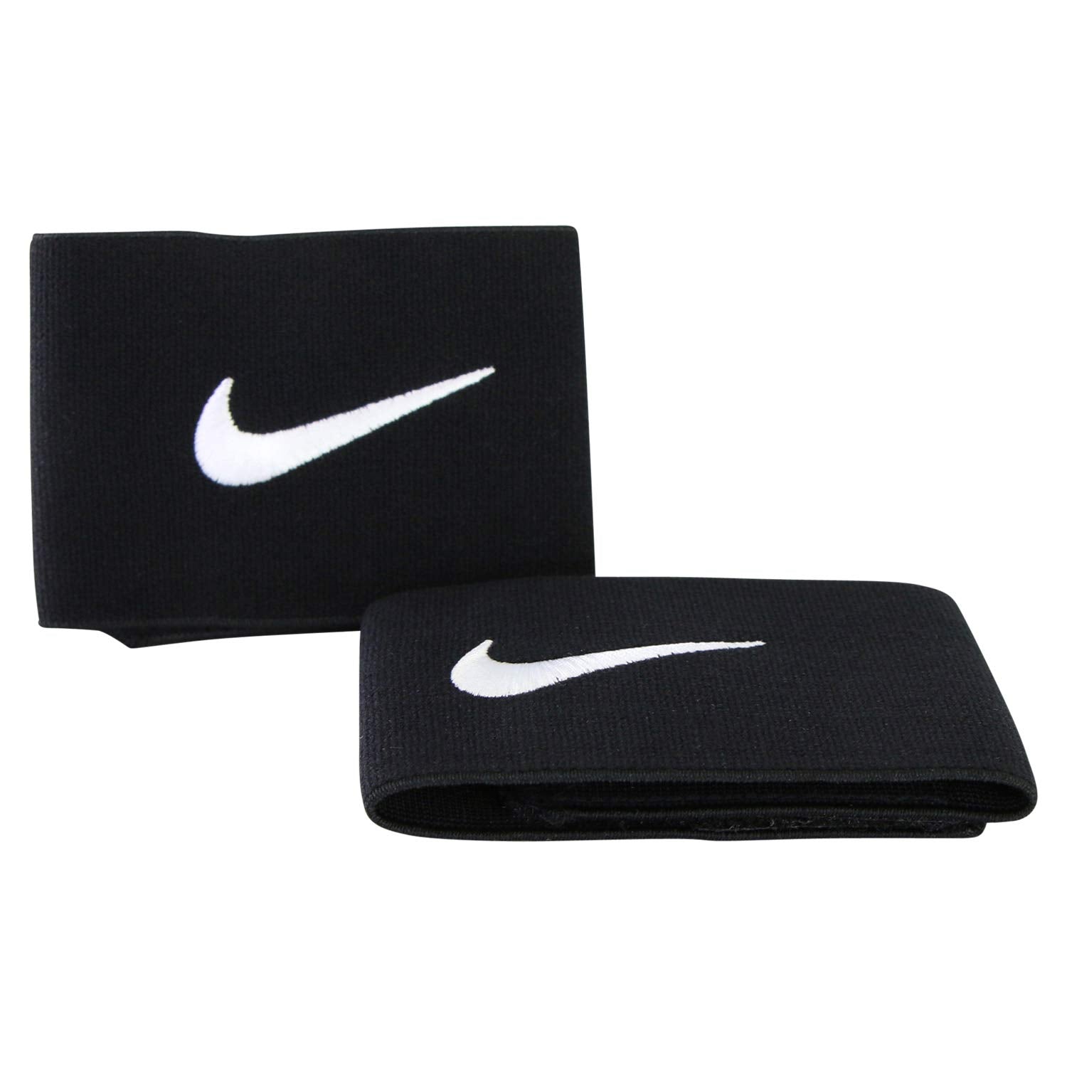 Nike Unisexs Guard Stay II Football Straps Black/White One Size