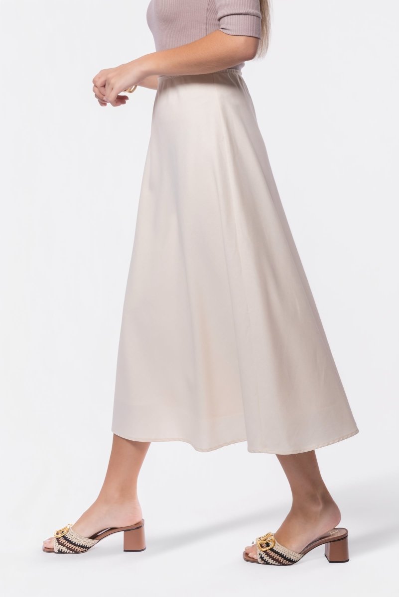 Dakota Skirt (Ivory Solid)