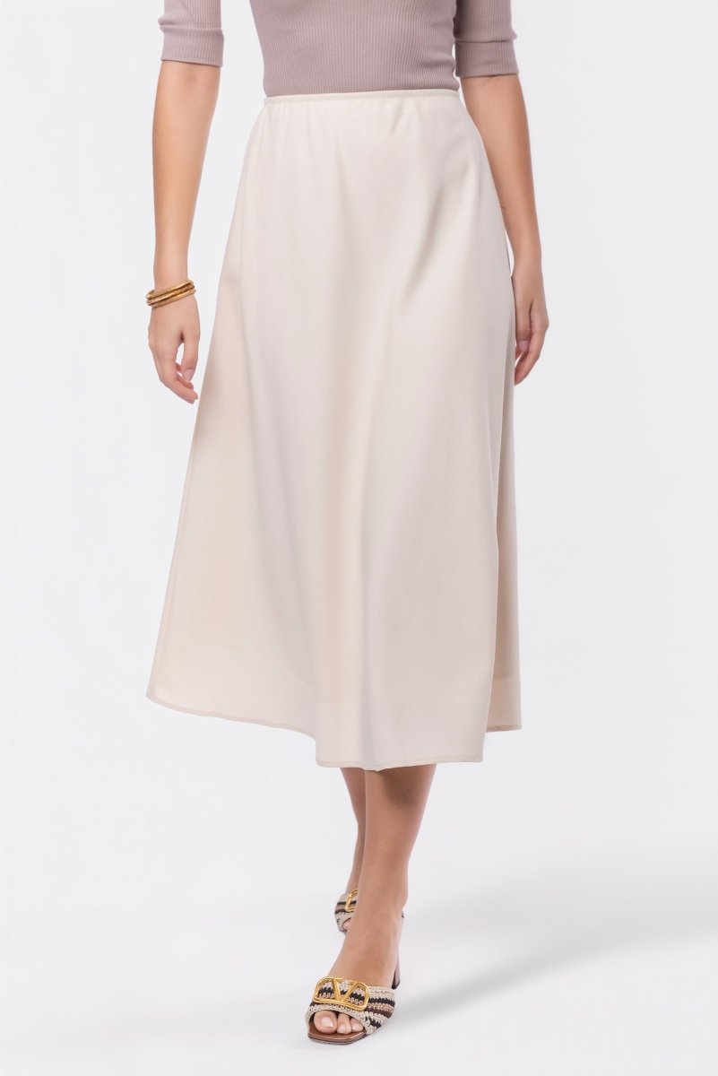 Dakota Skirt (Ivory Solid)