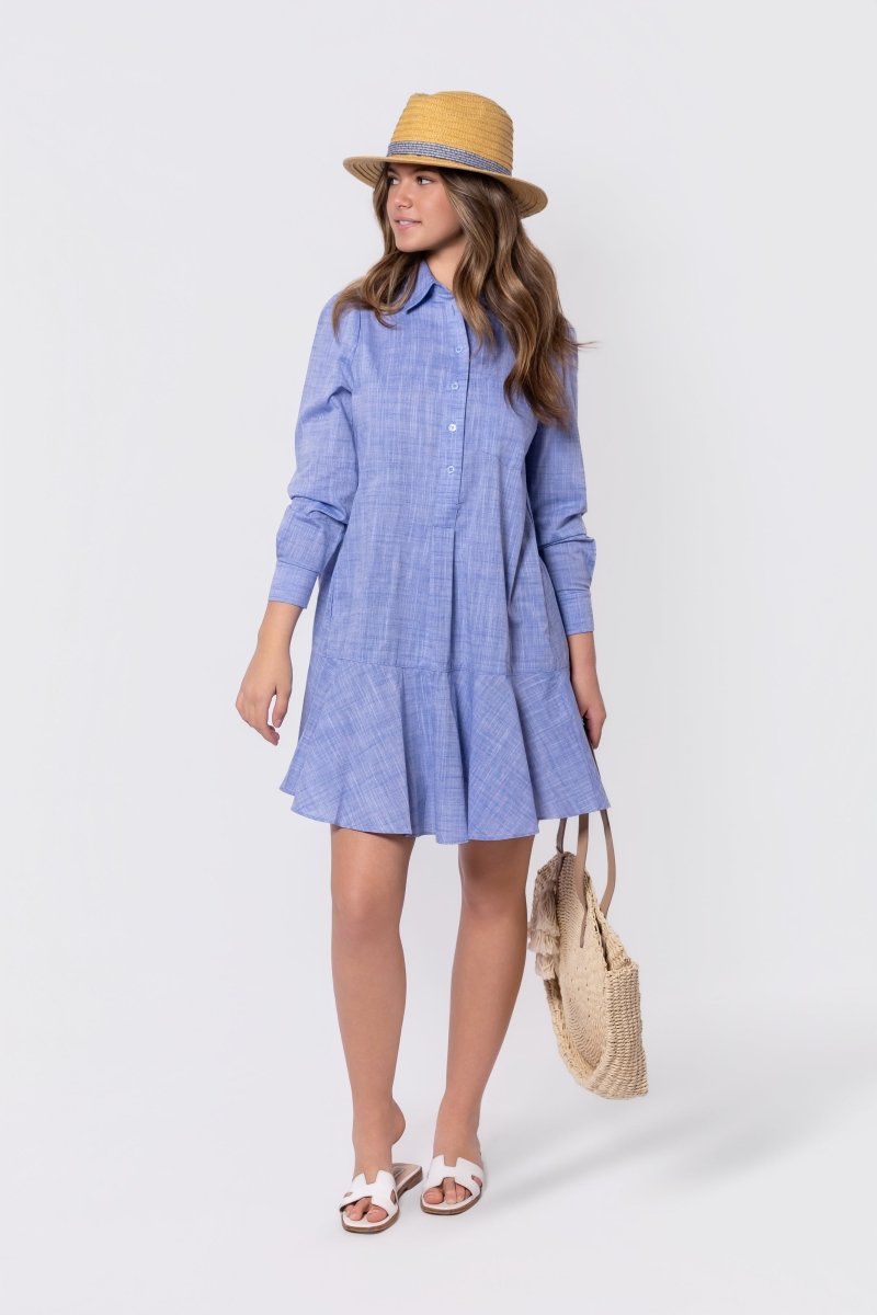Dana Dress (Blue)