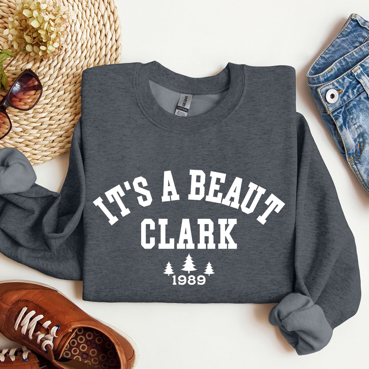 It's A Beaut Clark Griswold Christmas Vacation Movie Quote Classic Graphic Sweatshirt