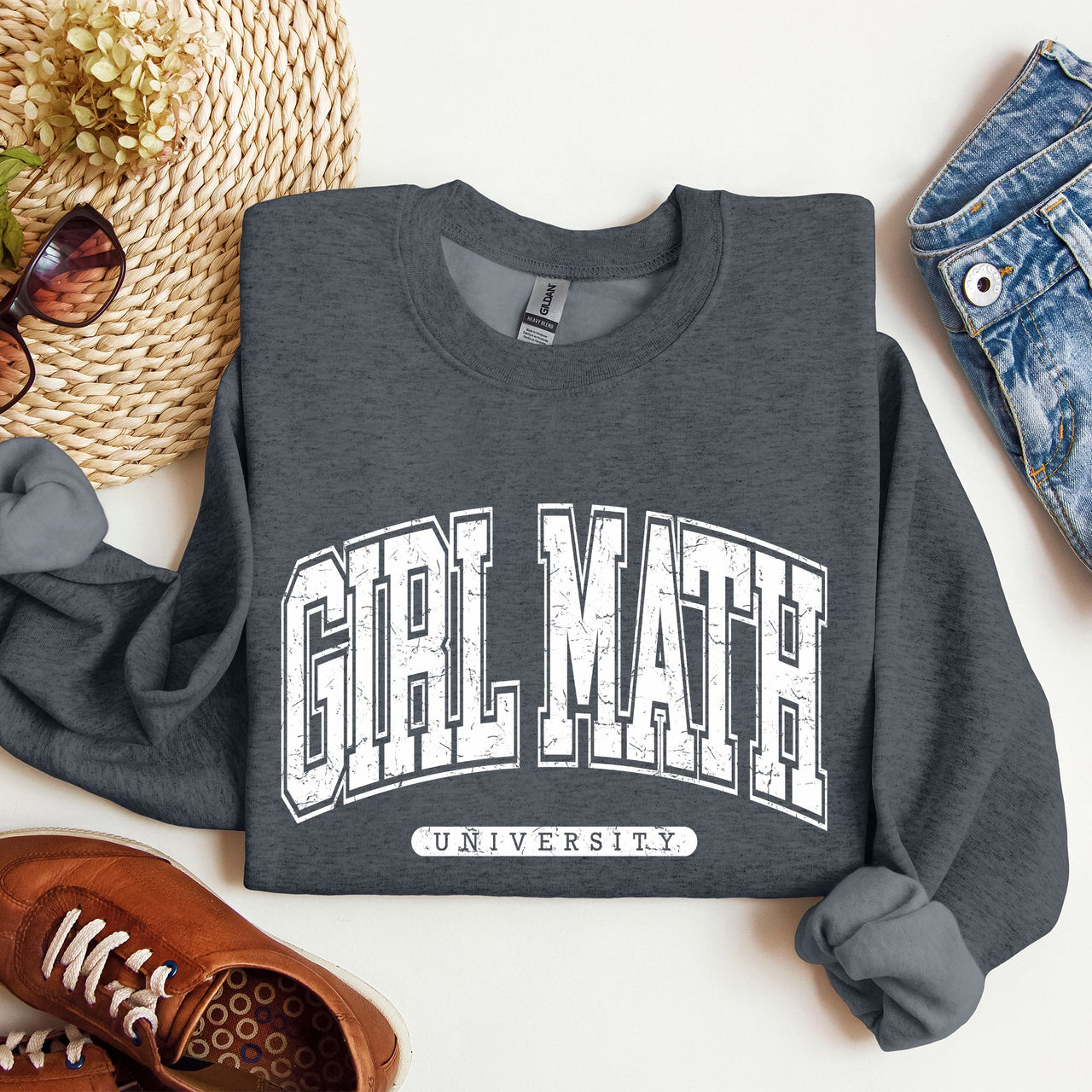 Girl Math University Sweatshirt