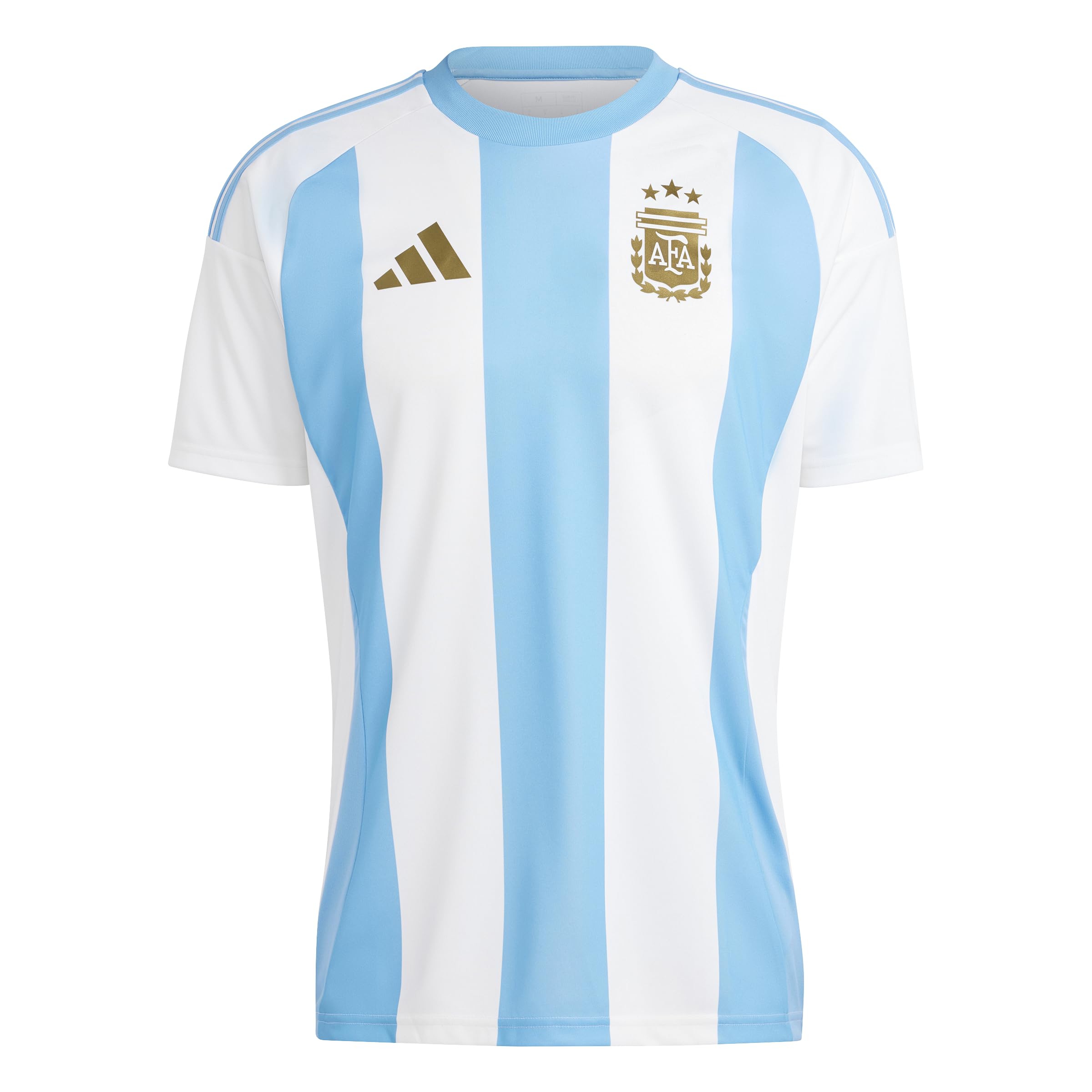 adidas Mens Argentina 2024 Home Fan Jersey White/Blue Burst Medium