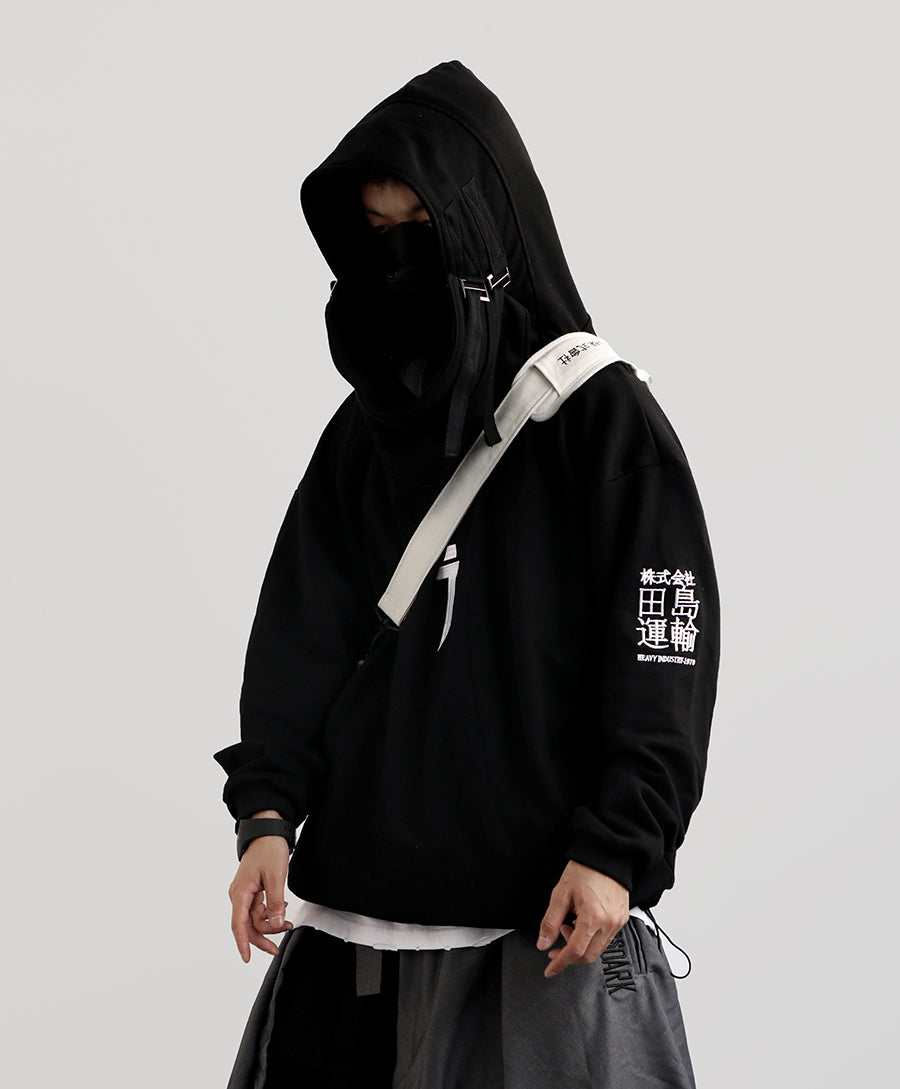 HiH6 Black I-Tech Hoodie