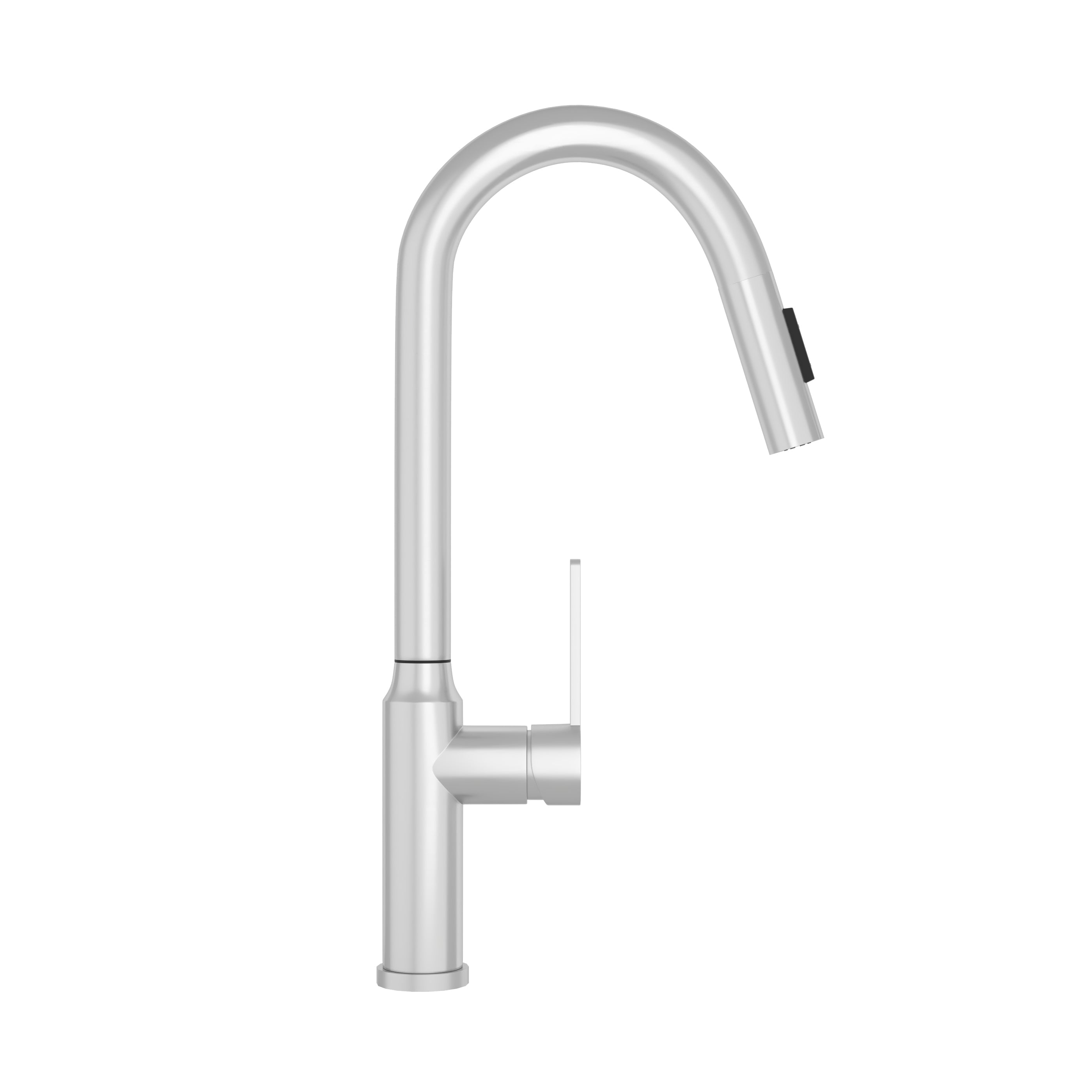 Bothwa Home 18.83' CUPC Certified Pull-down Kitchen Faucet (Brushed Nickel Finish)