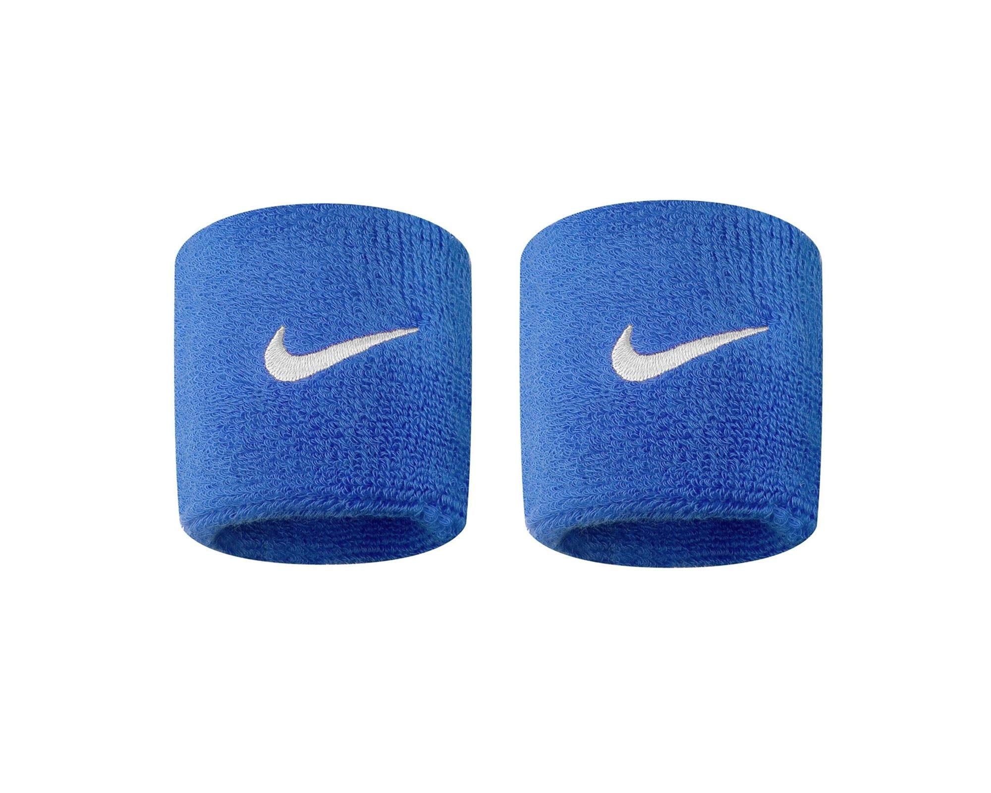 Nike Swoosh Wristbands (Royal Blue/White Osfm)