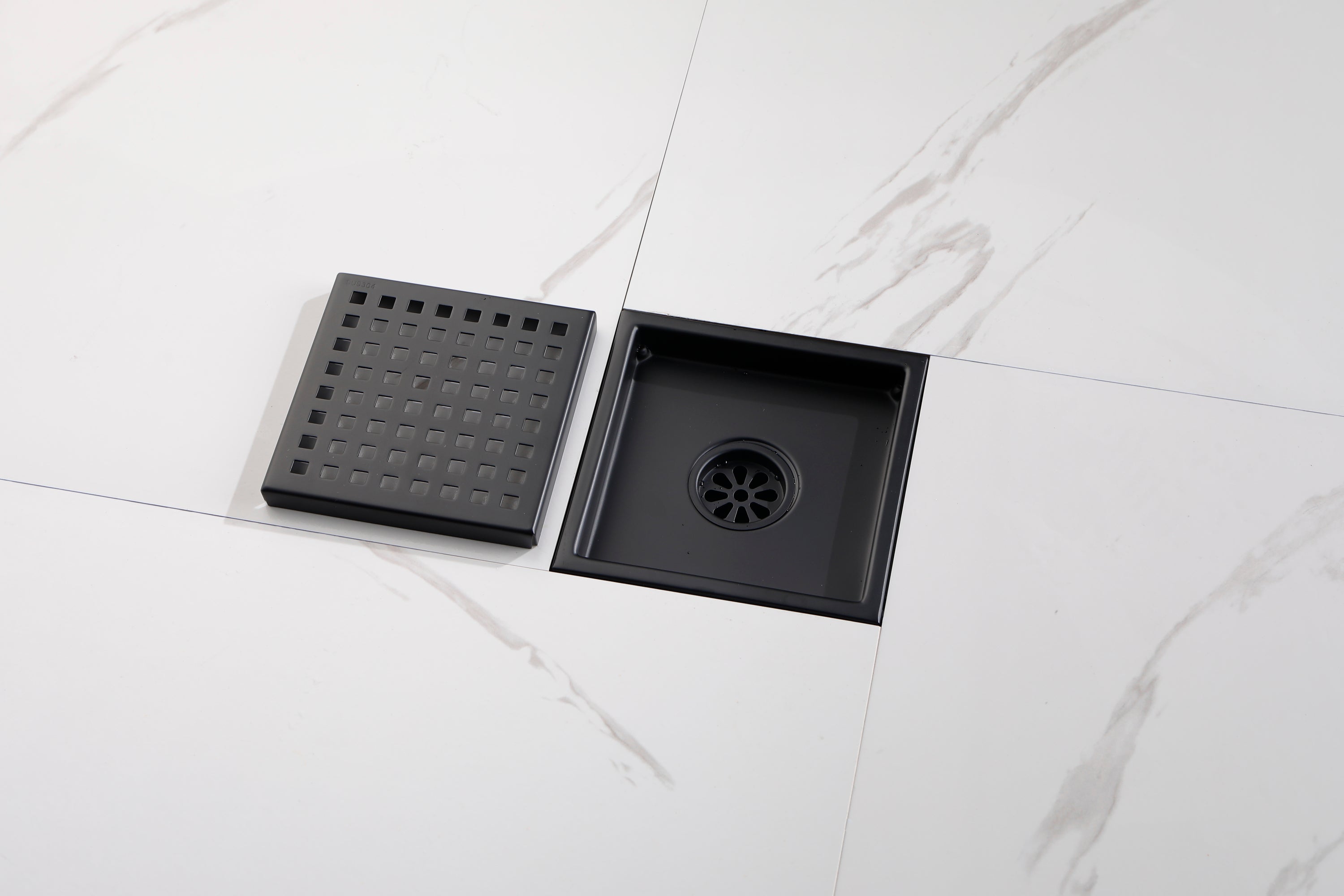 6 Inch Square Shower Floor Drain