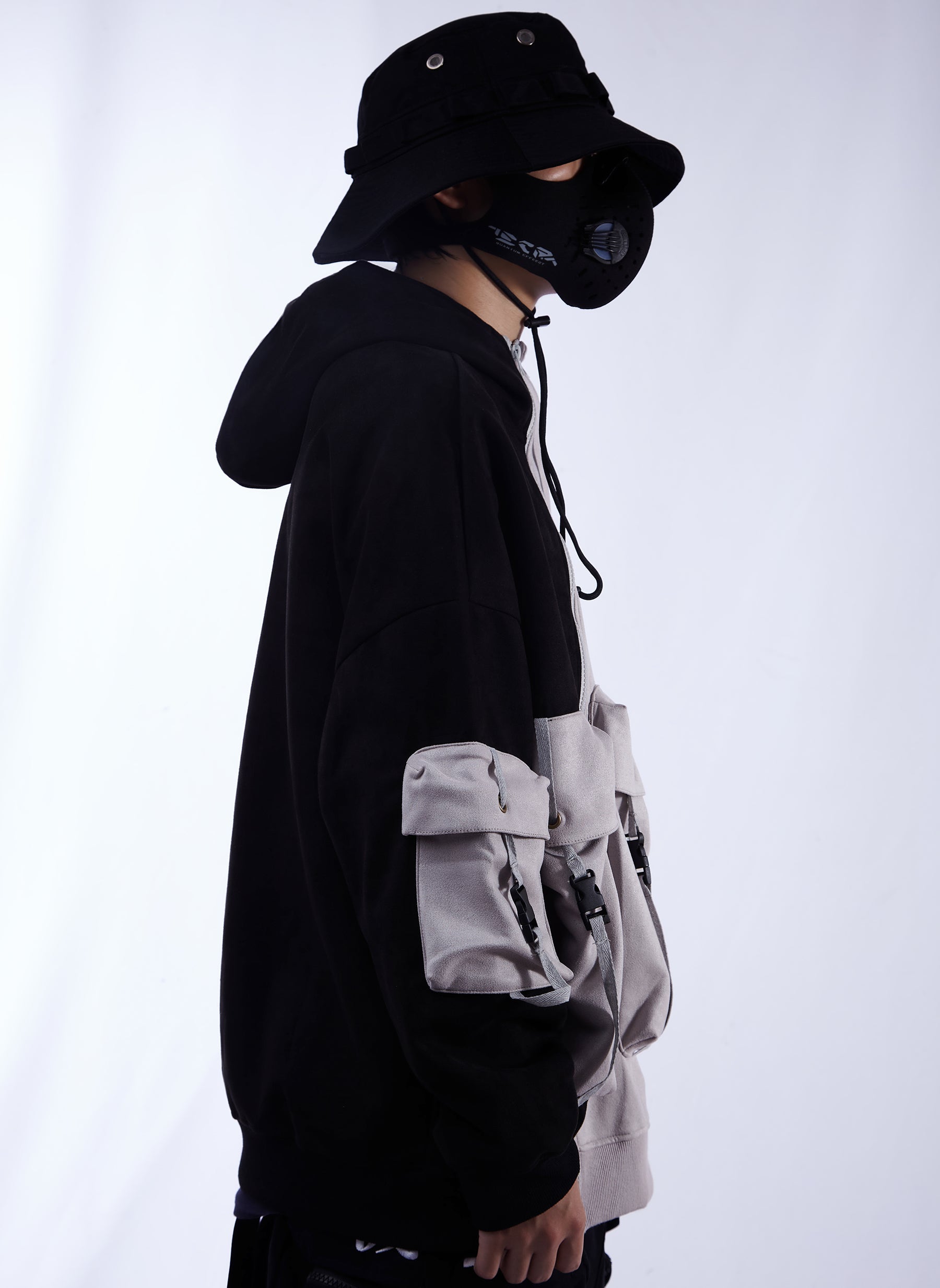YEH1 Patchwork Functional Hoodie