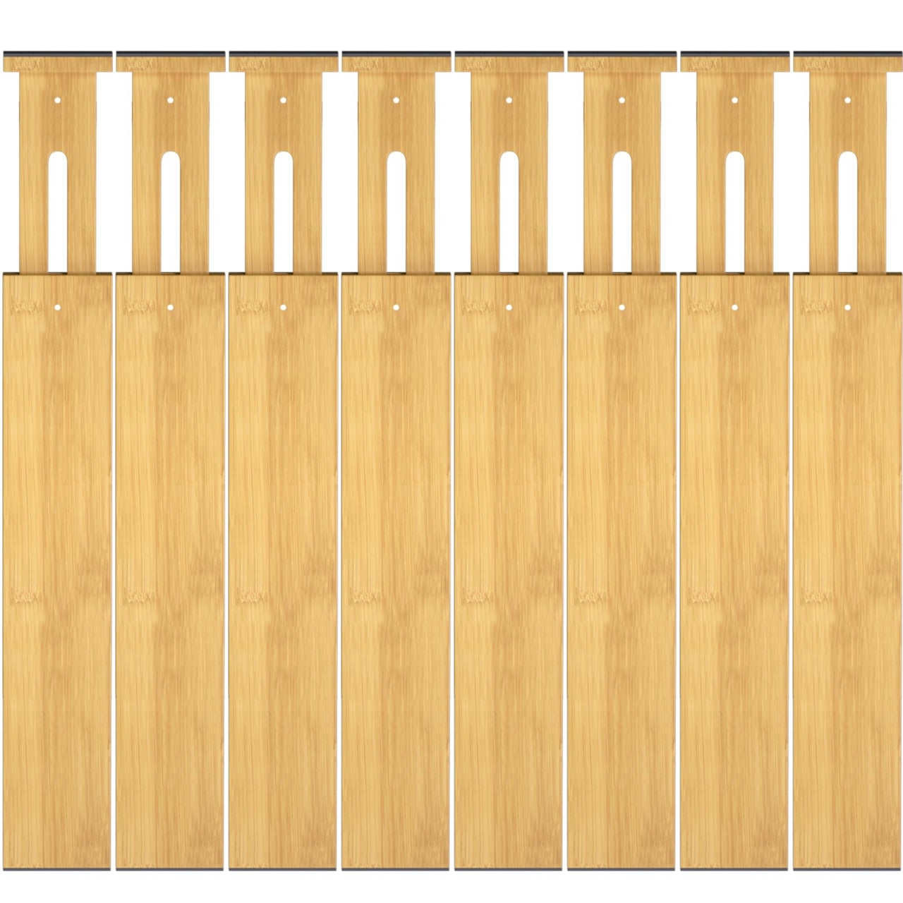 Ryqtop Bamboo Drawer Dividers17-22