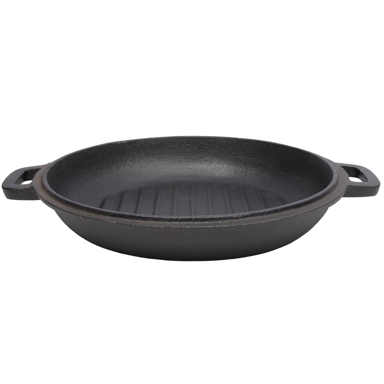 3 in 1 Pre-Seasoned Cast Iron Dutch Oven, Outdoor Camping Deep Pot, 5 Quart. Cover As A Skillet with Ribbed Bottom Design. With 2pcs Silicone Handel Covers, 1PC Lid Lifter.
