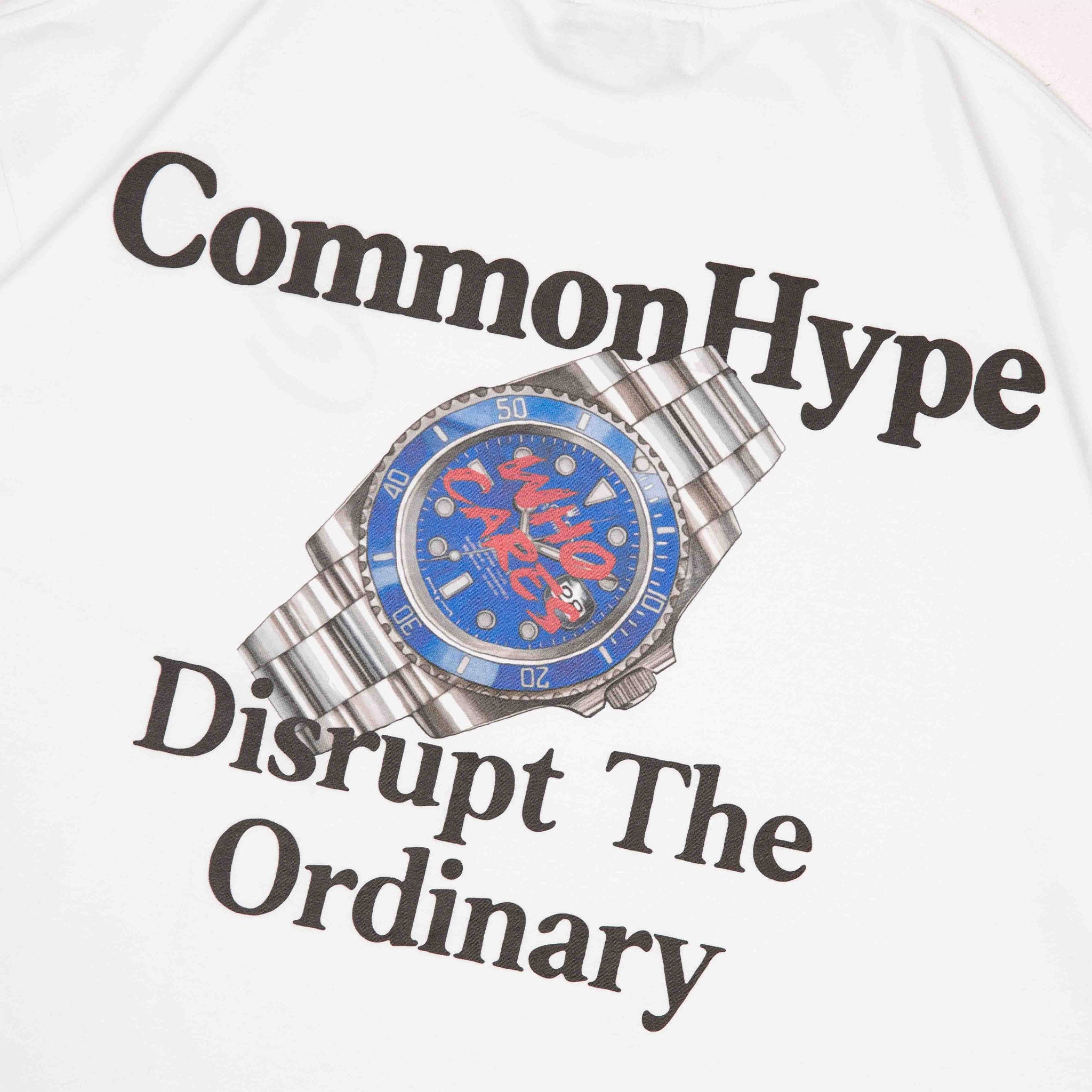 Common Hype Disrupt Time Tee White