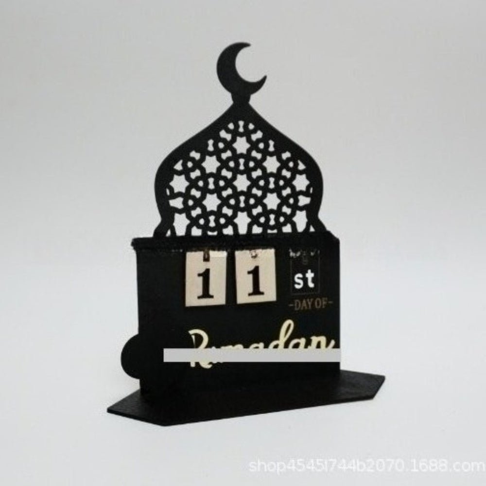 DIY Wooden Star & Moon Countdown Calendar (MAC337）