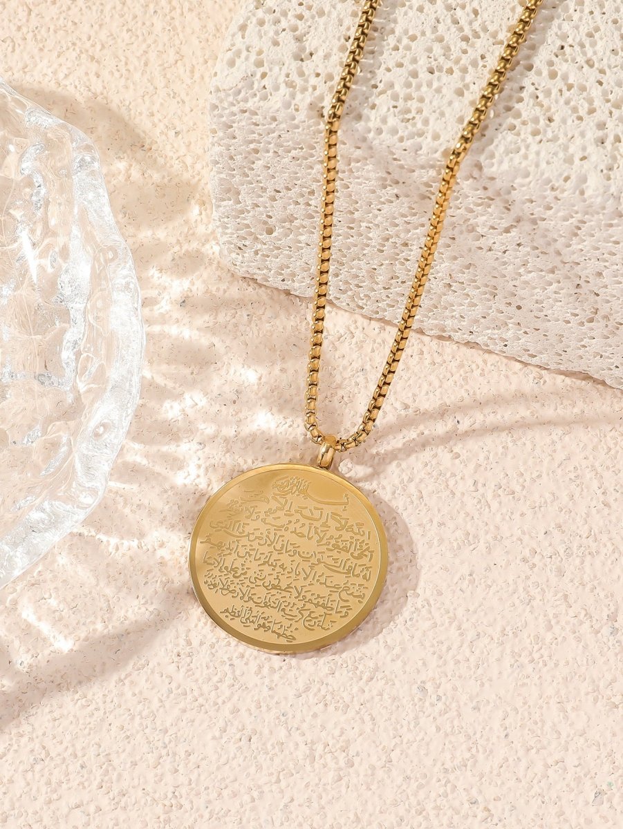 Double-Sided Titanium Steel Necklace(MAC224)(WITH GIFT BOX)