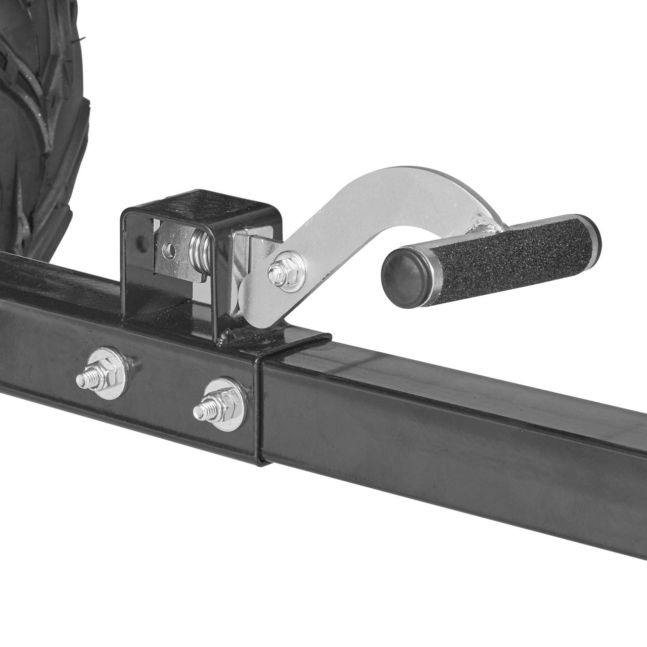 Heavy Duty Steel ATV Dump Trailer, 1500-Pound Load Capacity 15 Cubic Feet, Tow Behind Dump Cart Garden Trailer, with Removable Sides and 2 Tires, for Mowers, Tractors, ATV, UTV