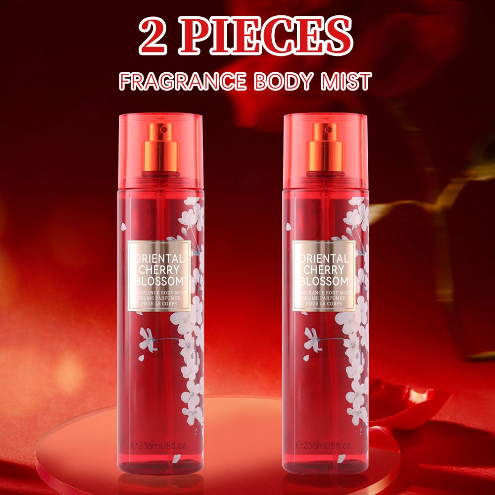 8 Fl.Oz/ Hair And Body Mist for Women, Floral Scented Spray, Refreshing Body Mist, Enduring Fragrance, Ideal for Everyday Use, Dates, Celebrations, And Gifting