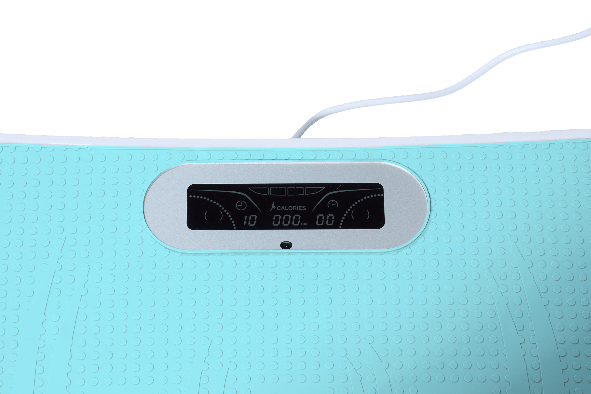 Full Body Vibration Platform Crazy Fitness Massage 10-Frequency Weight Loss & Fat Burner Shaking Machine For Unisex Blue