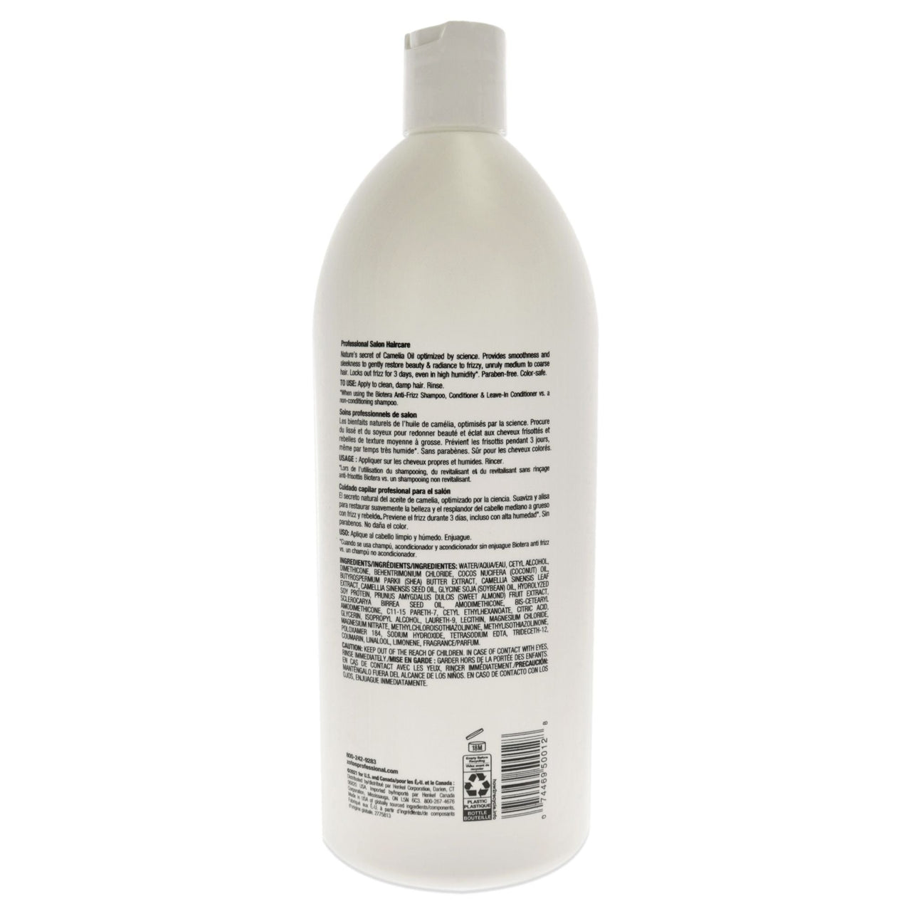 Anti Frizz Conditioner by Zotos for Unisex - 32 oz Conditioner
