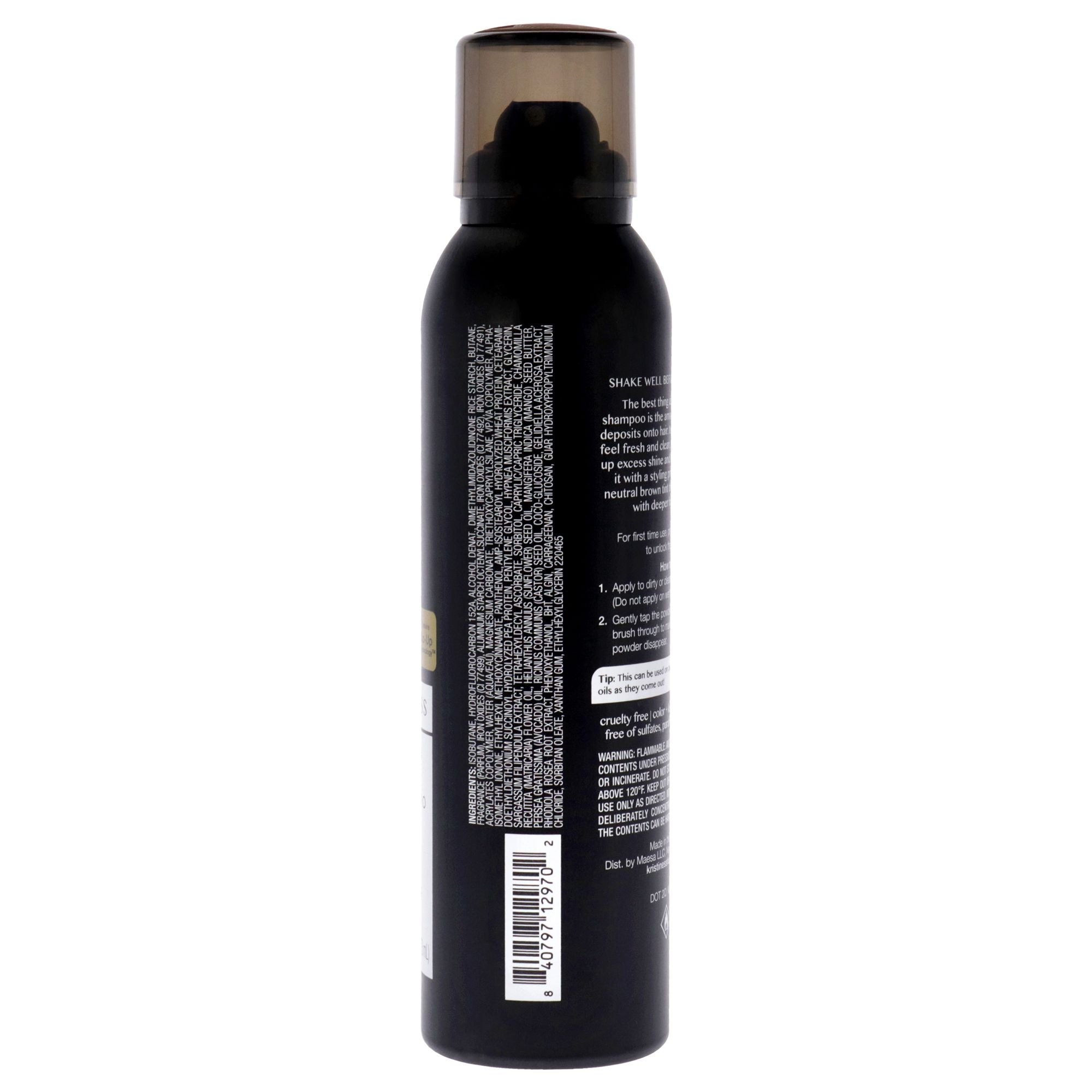 Style Reviving Brunette Dry Shampoo by Kristin Ess for Unisex - 4.3 oz Dry Shampoo