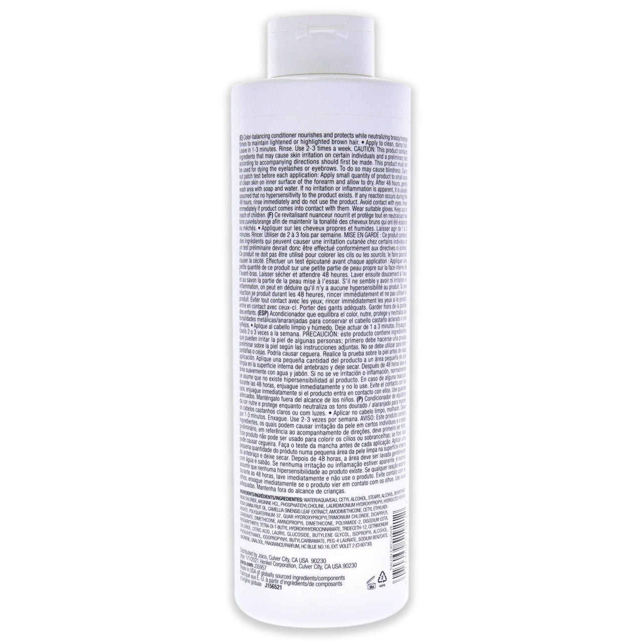 Color Balance Blue Conditioner by Joico for Unisex - 33.8 oz Conditioner