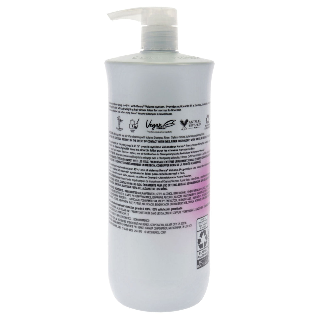 Volume Conditioner by Kenra for Unisex - 33.8 oz Conditioner