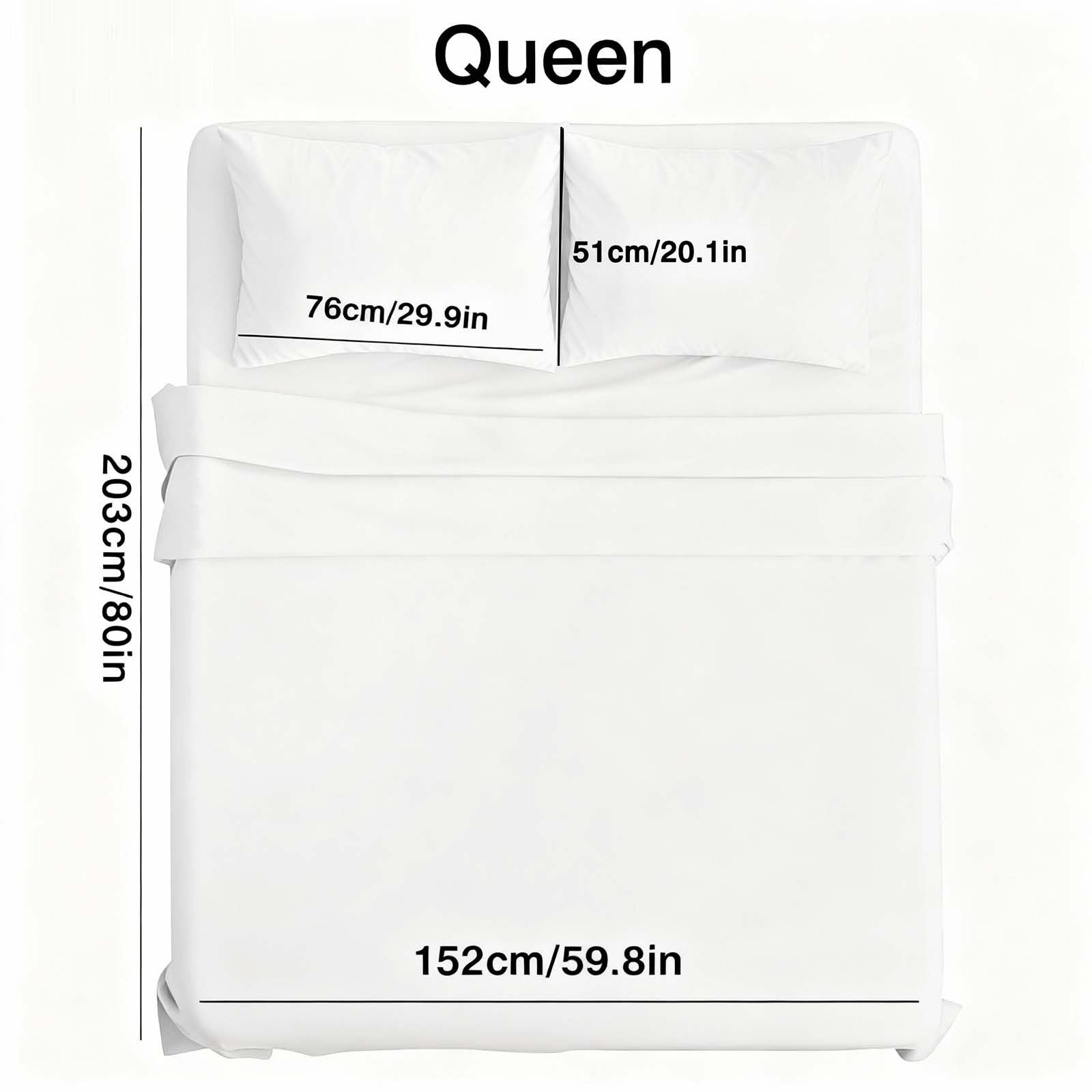 4pcs ultra-soft 85g sheet and pillowcase set, soft solid color, machine washable, suitable for all seasons, Christmas comfortable bedding set, available for single, double, king, and queen beds.