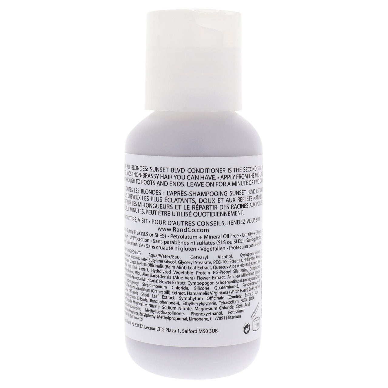 Sunset Blvd Blonde Conditioner by R+Co for Unisex - 1.7 oz Conditioner