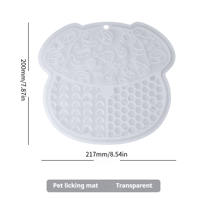 Lick Mat for Dogs and Cats Dog Slow Feeder Mat with Strong Suction