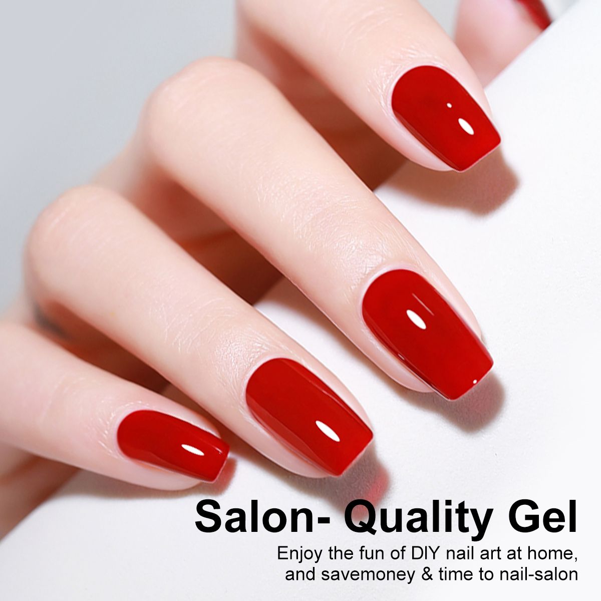 Gel Nail Kit 16pcs with 18LED Nail Lamp Complete Manicure Tool Set Multiple Colors Suitable for Professionals and Beginners Home Nail Salon Set