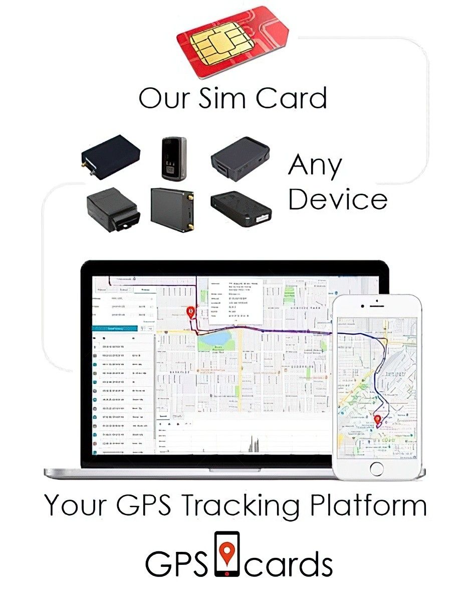 GPS cards for GPS Tracker GPS-408A with Over speed alarm & Portable Battery