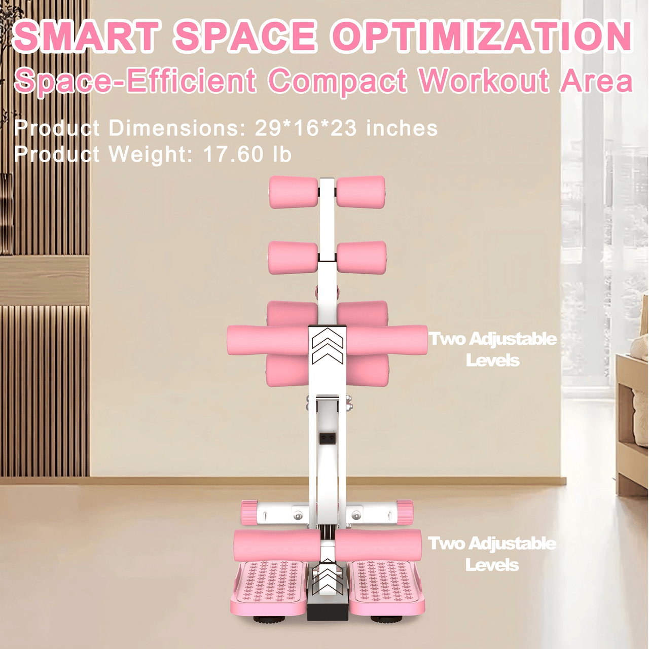 Deep Squat Machine for Home-Glutes Trainer Machine with Resistance Bands Squat Assist Trainer for Core & Legs Workout Ideal for Home Gym, Apartment & Office