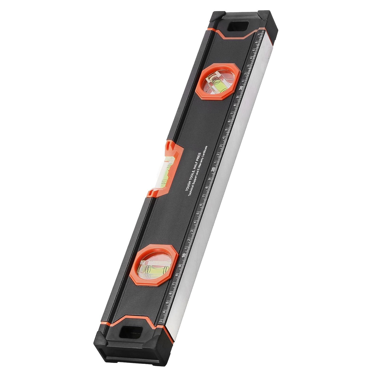 6-Piece Torpedo Level, 78/48/32/24/16/10 Inch All Magnetic Levels Set, Bubble Vials Ruler for 45/90/180 Degree, Aluminum Alloy Magnetic Box Leveler Tool, Shock-Resistance, SAE and Metric Scale