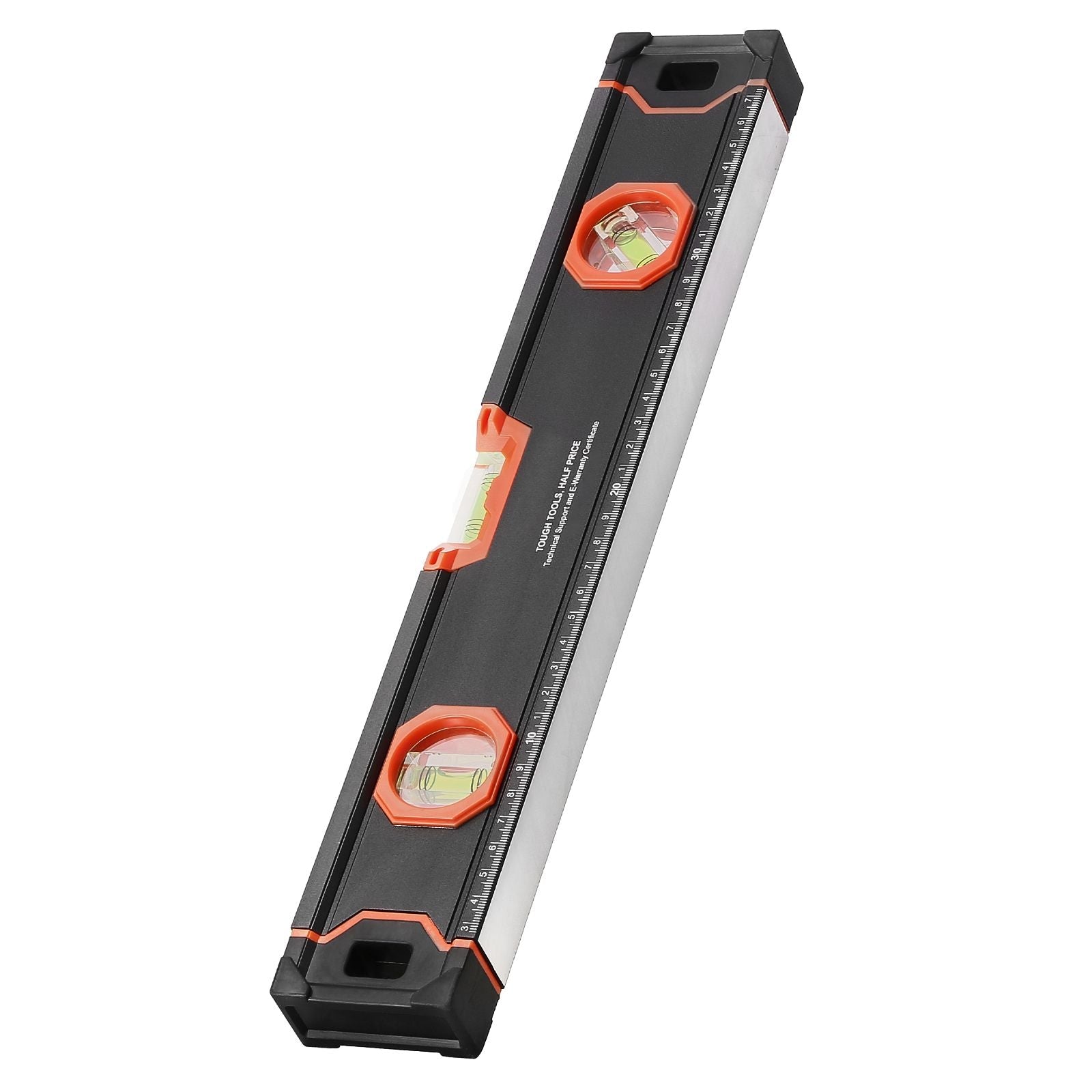 6-Piece Torpedo Level, 78/48/32/24/16/10 Inch All Magnetic Levels Set, Bubble Vials Ruler for 45/90/180 Degree, Aluminum Alloy Magnetic Box Leveler Tool, Shock-Resistance, SAE and Metric Scale