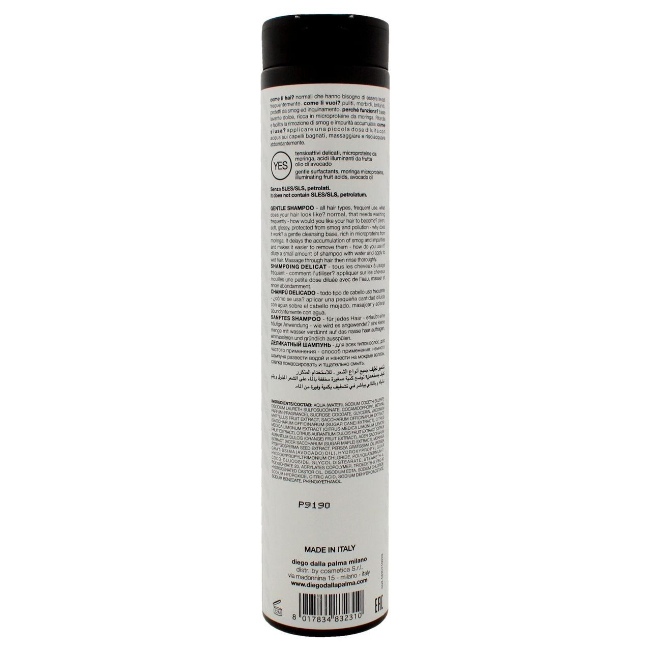 Ognidi Delicate Shampoo by Diego Dalla Palma for Unisex - 8.5 oz Shampoo