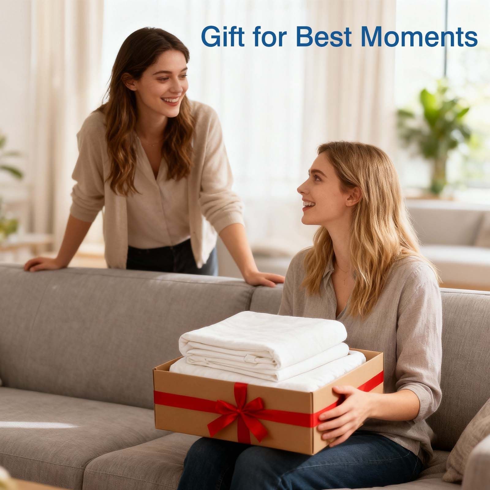 4pcs ultra-soft 85g sheet and pillowcase set, soft solid color, machine washable, suitable for all seasons, Christmas comfortable bedding set, available for single, double, king, and queen beds.