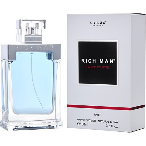 RICH MAN by Cyrus Parfums EDT SPRAY 3.3 OZ